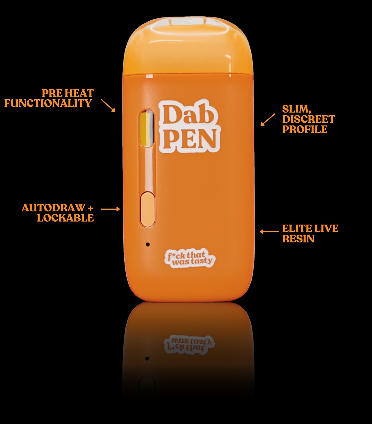 1g - Mandarin Mochi - Dewey - Cartridge - 510 - Live Resin - H