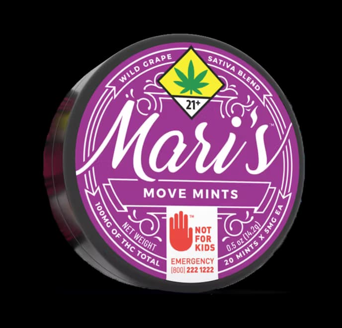 100mg - 20pk - Wintermint - Mari's Mints - Edible - Mints - S