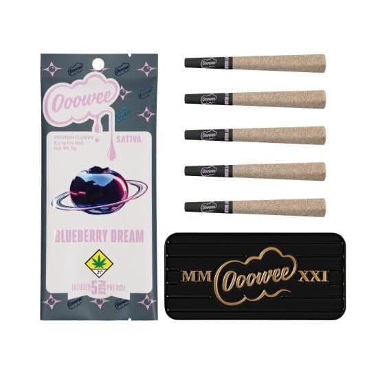 5pk/5g - Ooowee - Facelock - DOH Infused Pre-Roll - I