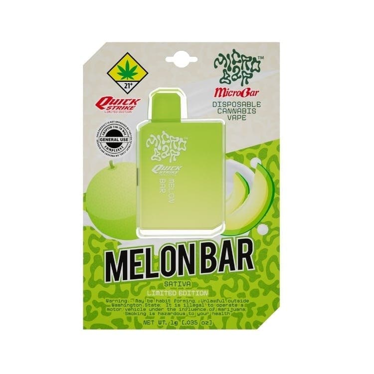 1g - Melon Bar - Micro Bar - DOH Cartridge - Disposable - S