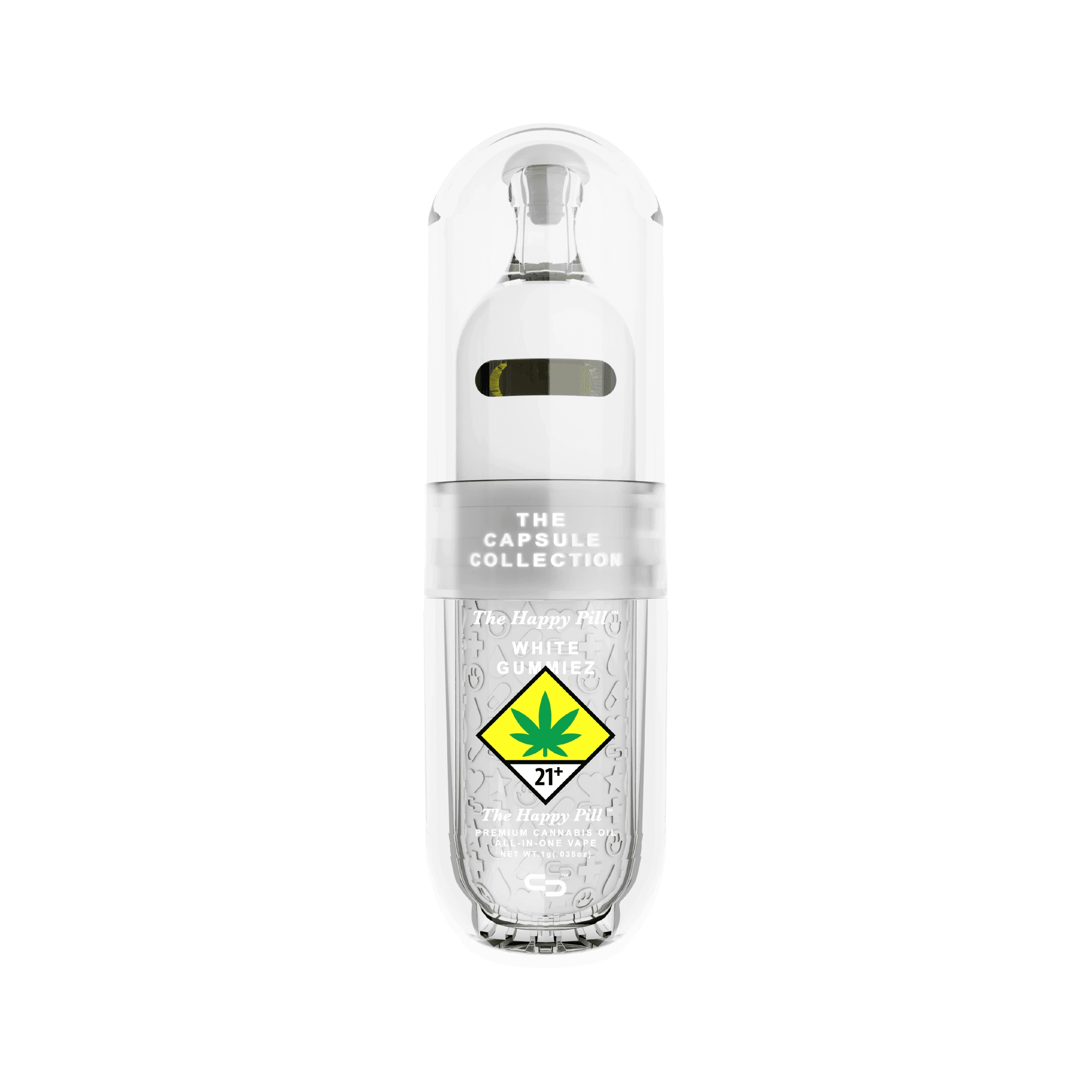 1g - White Gummiez - The Capsule Collection - DOH Cartridge - Disposable - S