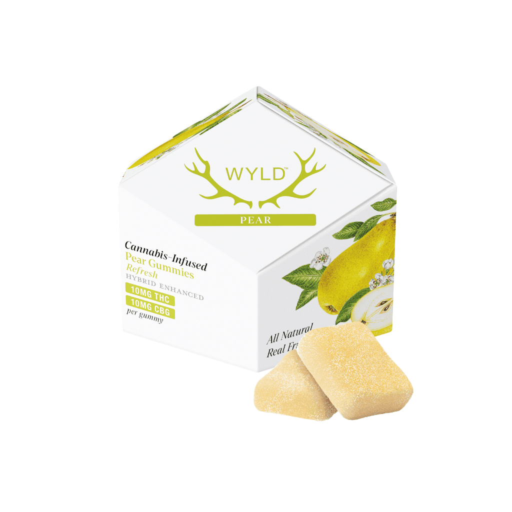 200mg - 1:1 - THC:CBG - Pear - Wyld - Gummies - DOH Edibles (Solid) - H
