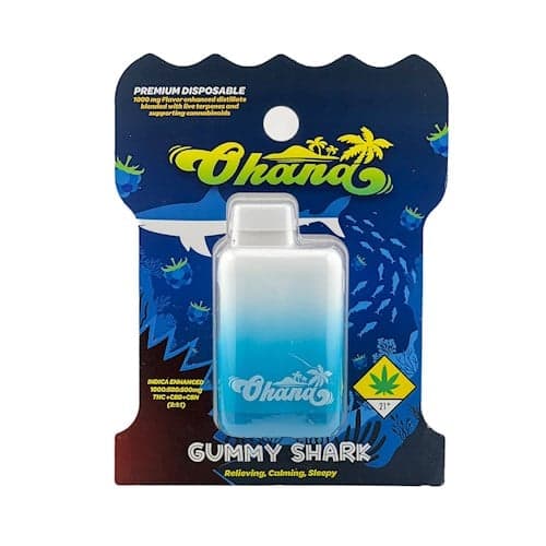 1g - Gummy Sharks 2:1:1 - Ohana - DOH Concentrate - Disposable - I