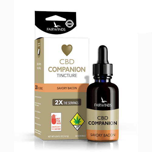 16ml - CBD Companion Bacon x2 - Fairwinds - Tincture - DOH Edible (Liquid)
