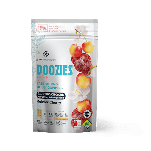 10pk - 2:1:1 Rainier Cherry w/Ashwagandha - Doozies - DOH Edibles - (S)