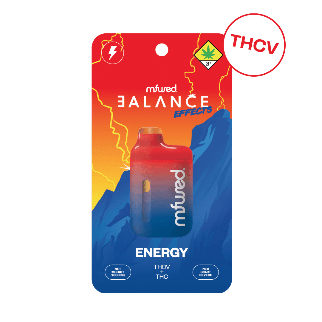 1g - Energy *Effects* - Mfused Balance - Cartridge - Disposable - THC:THCv - S