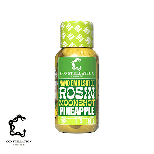 100mg - Pineapple - Constellation Cannabis - Moonshot - DOH Edibles (Liquid) - S
