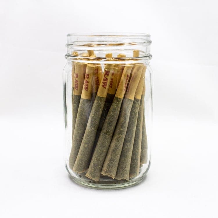 28pk - 1g - Raspberry Zkittlez - Phat Panda - DOH Pre-Roll - H
