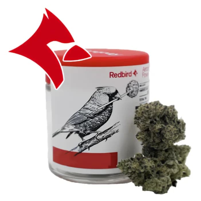 3.5g - Orange Kush Mints - Redbird - DOH Flower - IH
