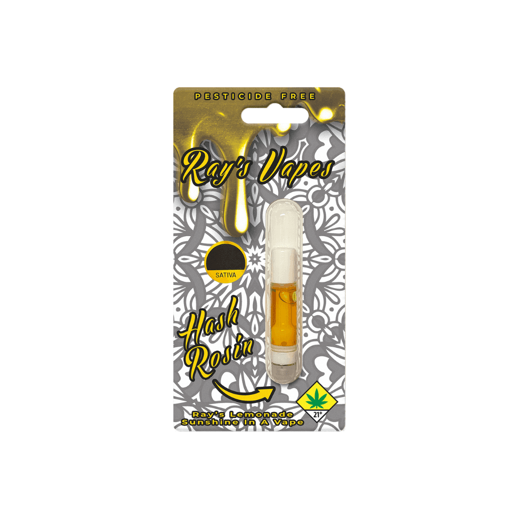 1g - Indica - Ray's Vapes - Cartridge - 510 - Hash Rosin - I