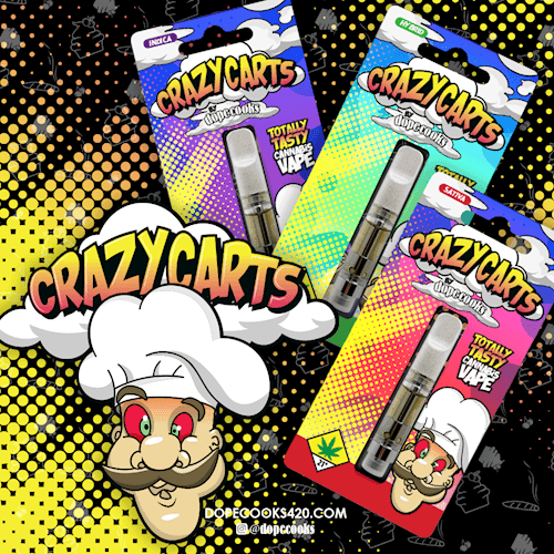1g - Baja Blast - Crazy Carts - DOH Cartridge - 510 - S
