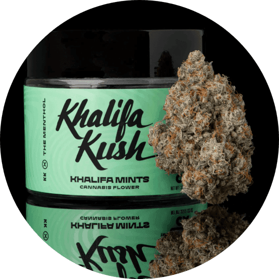 3.5g - Khalifa Mints - Khalifa Kush - DOH Flower - H