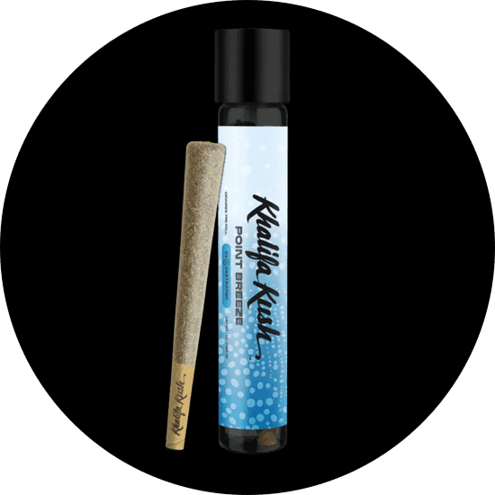 1g - Point Breeze - Khalifa Kush - DOH Preroll - H