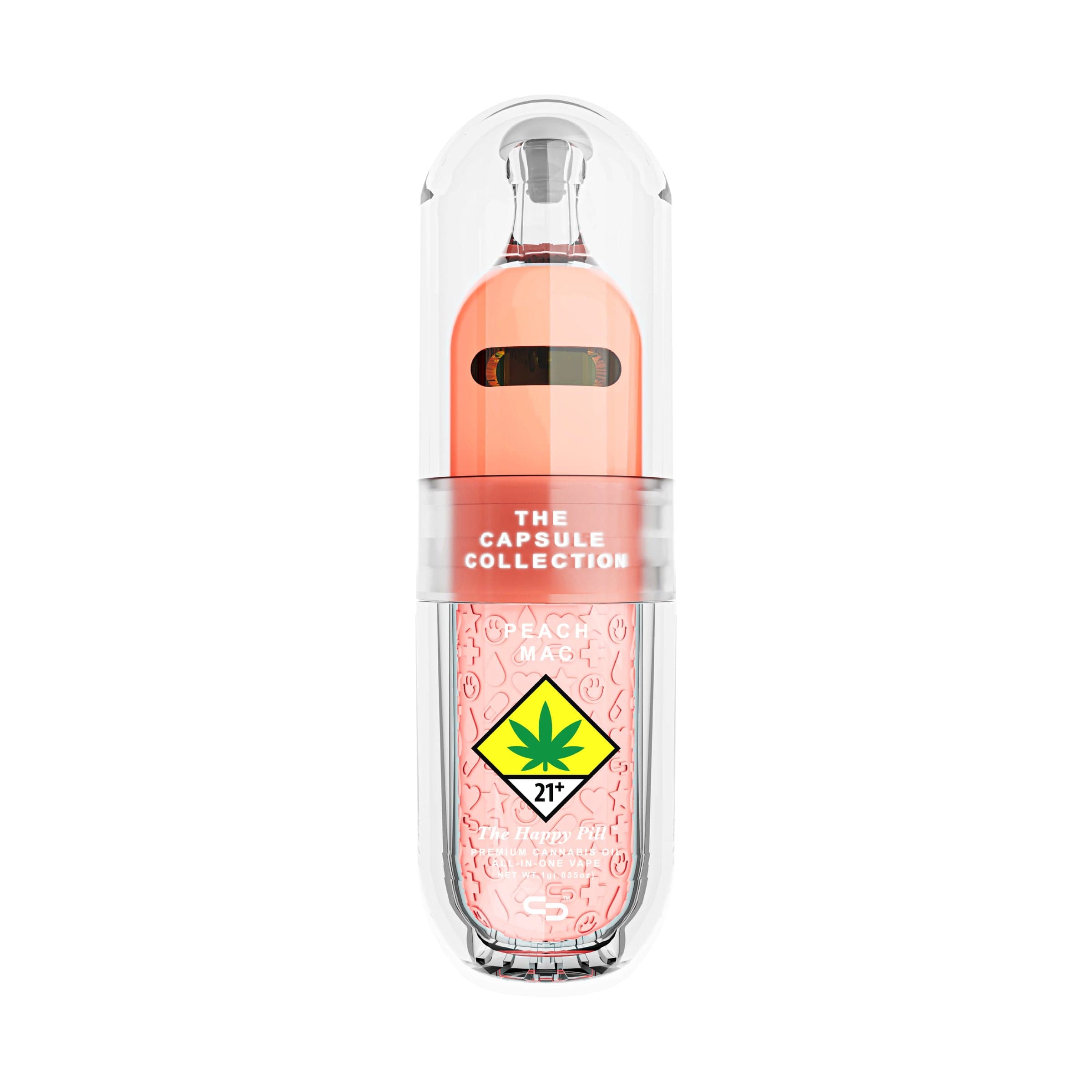 1g - Peach Mac - The Capsule Collection - DOH Cartridge - Disposable - Flavored - H