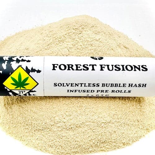 5pk - .5g - Sour Diesel x Superboof *Forest Fusions* - Pacific & Pine - DOH Infused Preroll - SH
