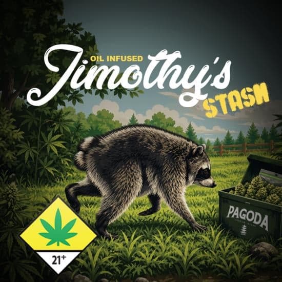 1g - Jimothy's Stash - Pagoda - DOH Infused Preroll - H