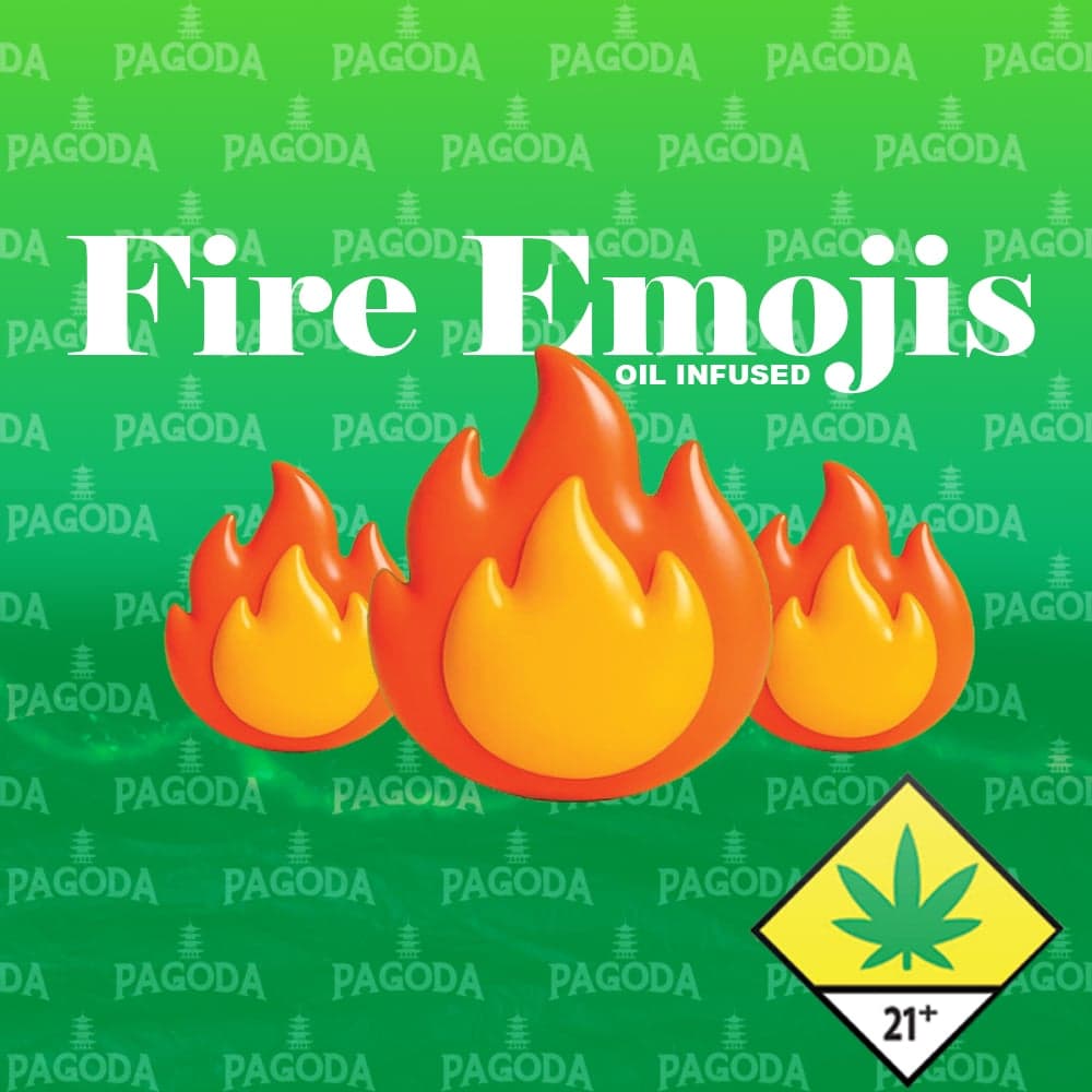 1g - Fire Emojis - Pagoda - Infused Preroll - H