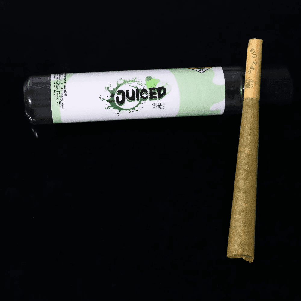 1g - Banana Runtz - Juiced - DOH Infused Pre-Roll - I