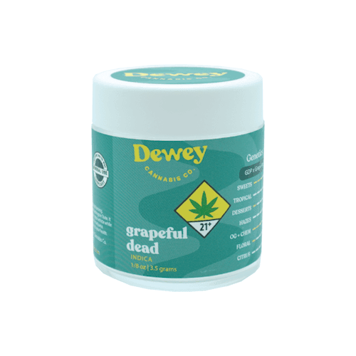 3.5g - Grapeful Dead - Dewey - DOH Flower - I