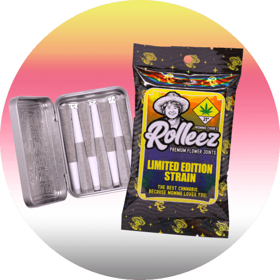 7pk - .5g - Almond Mochi - Momma Chans - DOH Preroll - I