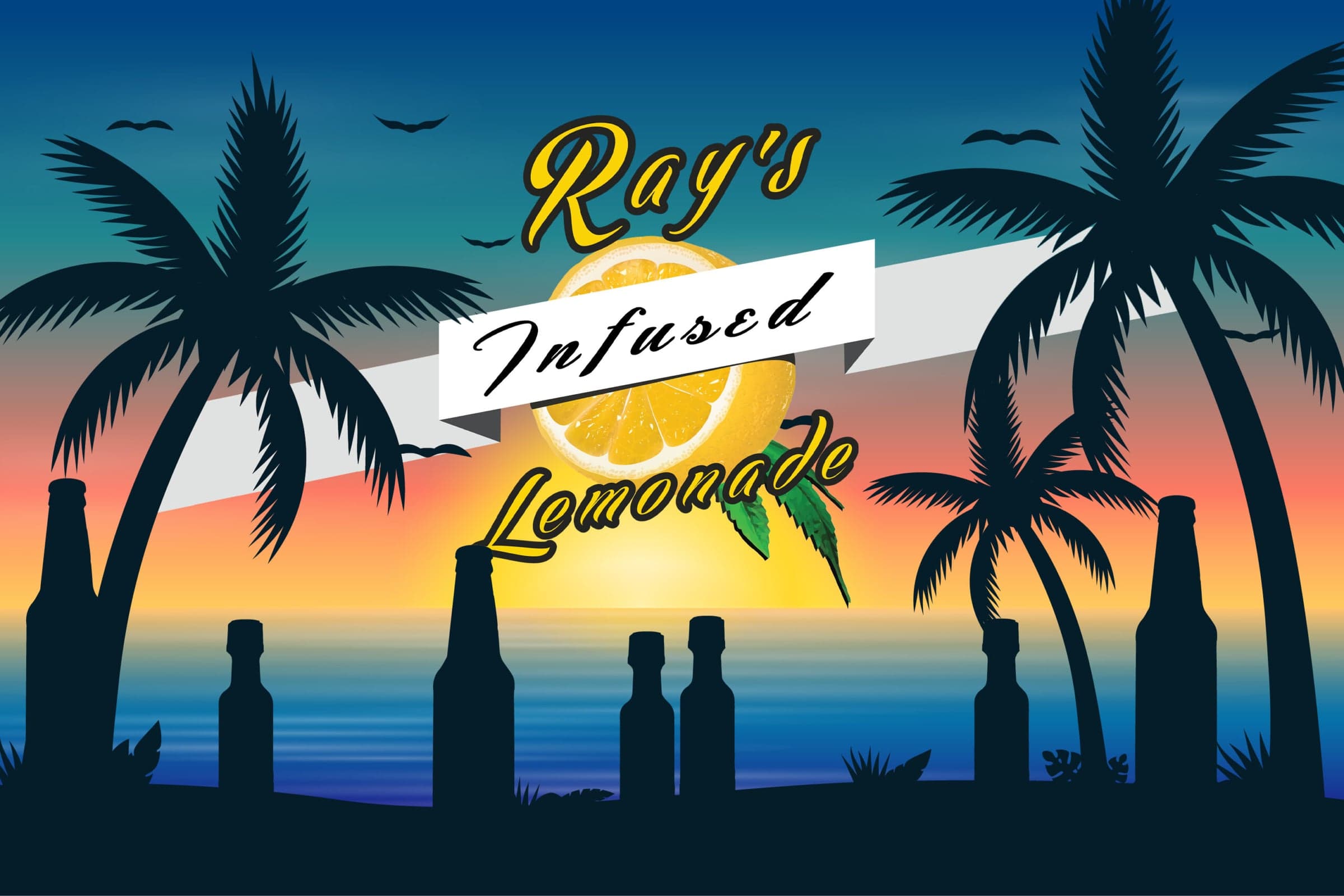 180mg - 7.5oz - Pineapple *Rosin* CBD/CBG/CBC/CNB - Ray's Lemonade - DOH Edibles (Liquid) - IH
