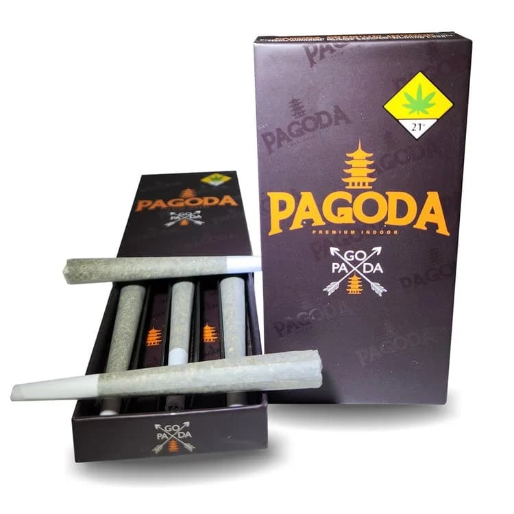 5pk - 1g - Laughing Gas - Pagoda - DOH Preroll - SH