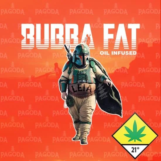 1g - Bubba Fat - Pagoda - Infused Preroll - I