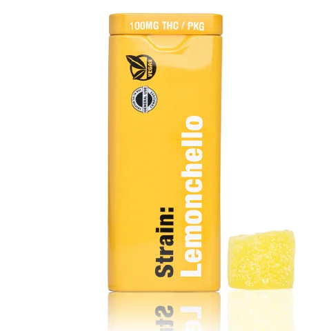 20pk - Lemon *Lemonchello* - Drops - DOH Edible - Live Rosin Gummies - S