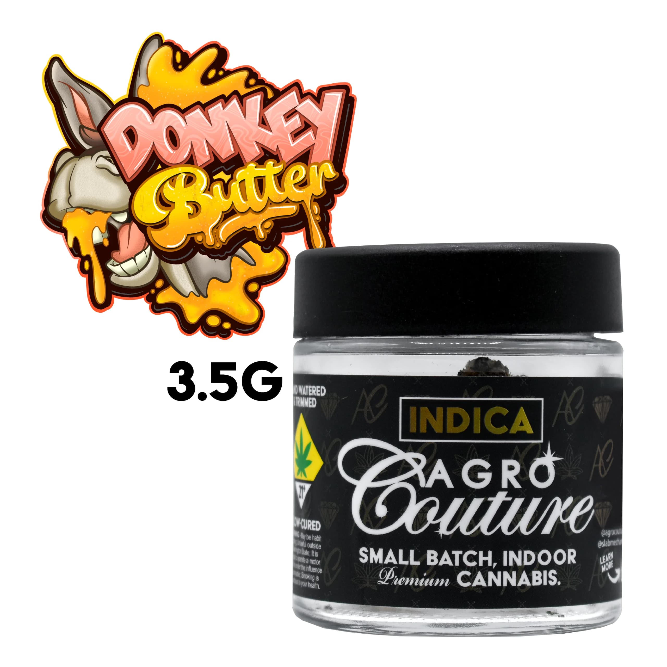 3.5g - Donkey Butter - Agro Couture - DOH Flower - I