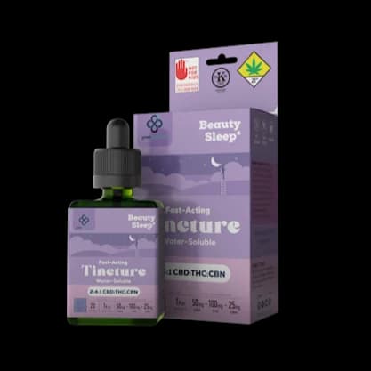 1oz - 175mg - 4:2:1 Beauty Sleep - Green Revolution - DOH Tincture - CBD