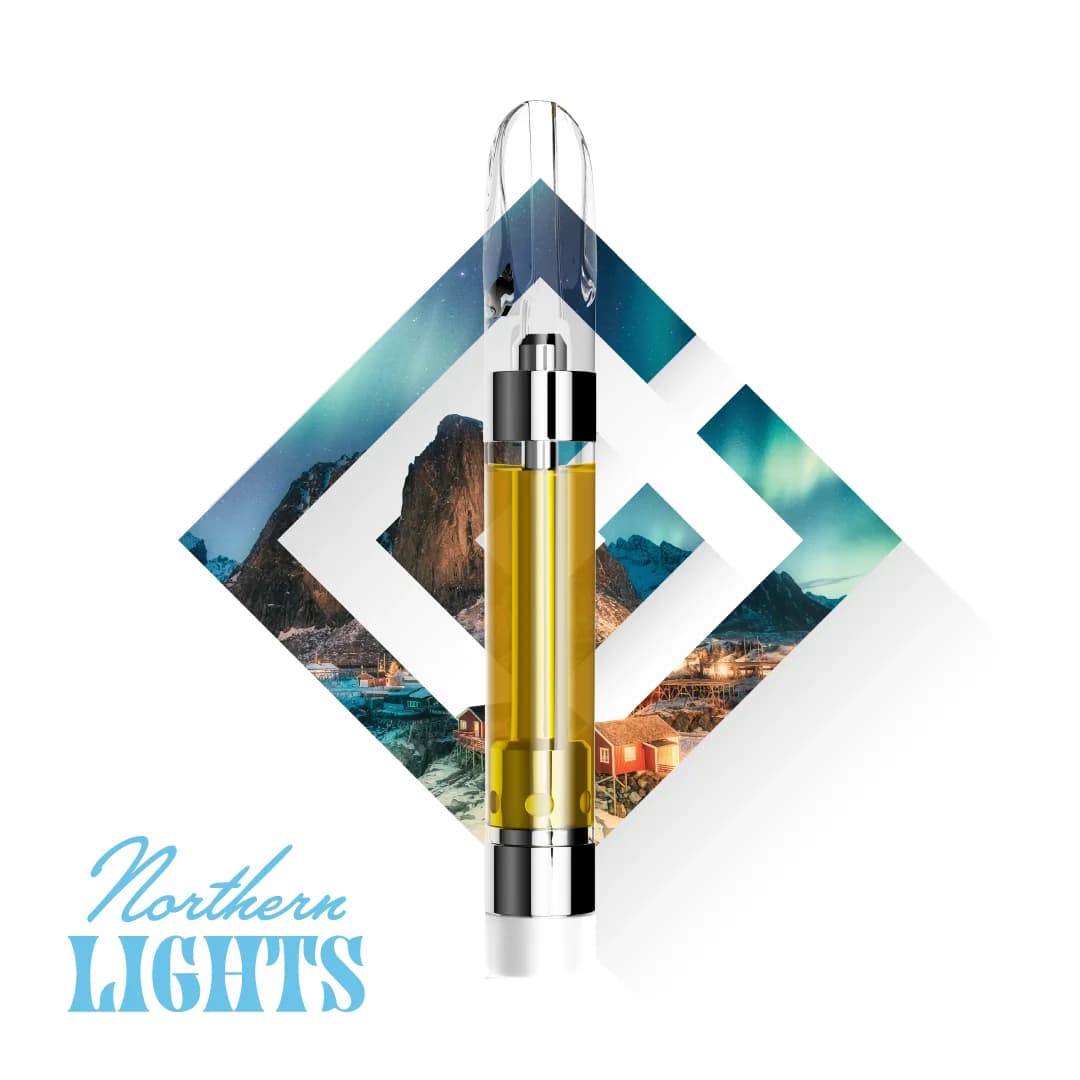 1g - Northern Lights - Crystal Clear - DOH Cartridge - 510 - Live Resin - I