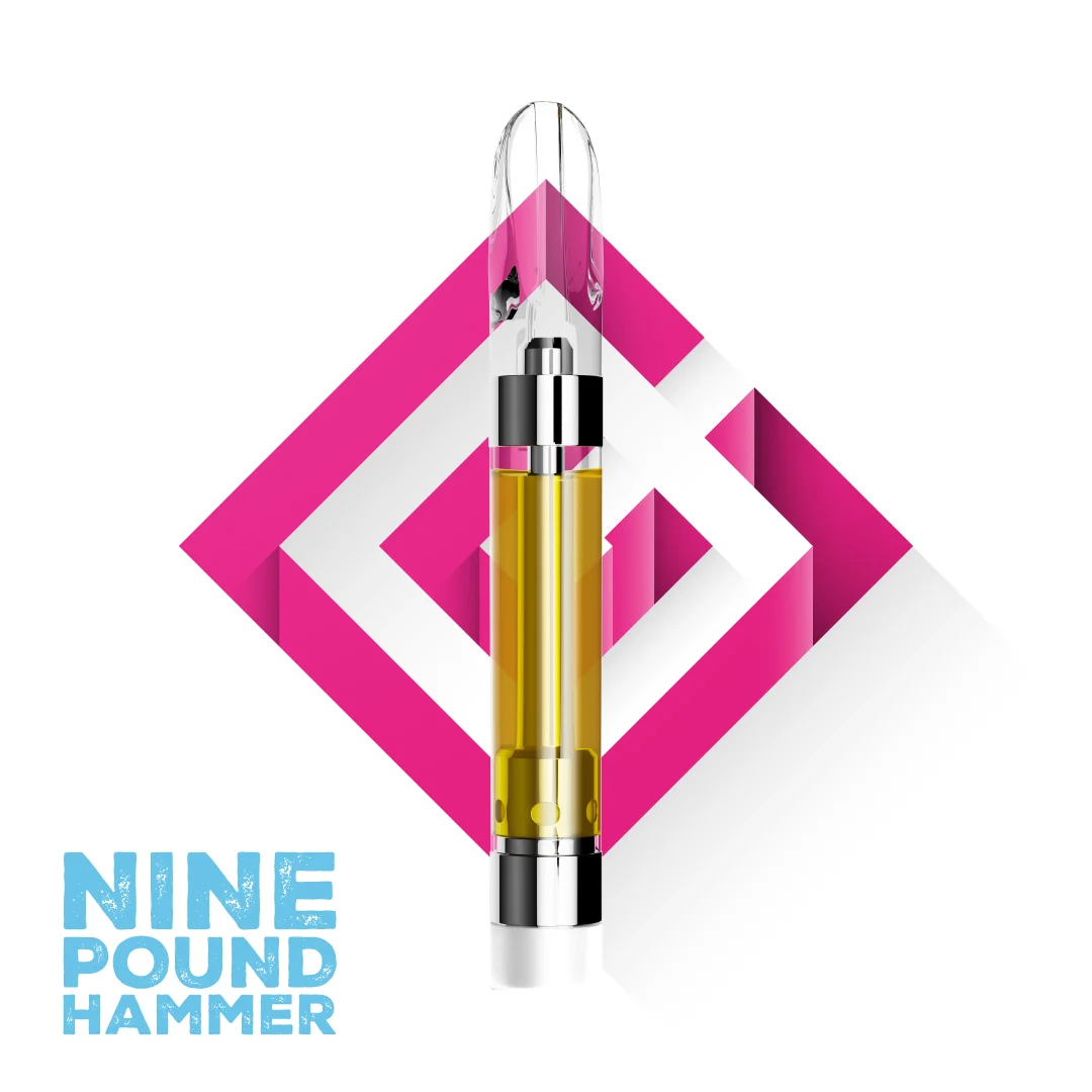1g - 9lb Hammer - Crystal Clear - DOH Cartridge - 510 - Distillate - I