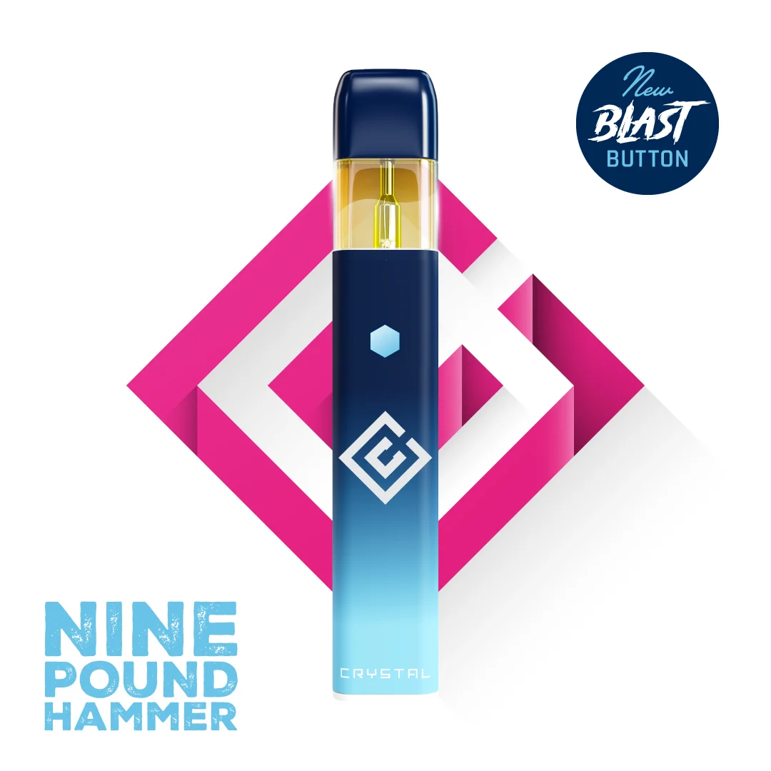 1g - 9lb Hammer - Crystal Clear - DOH Disposable - I