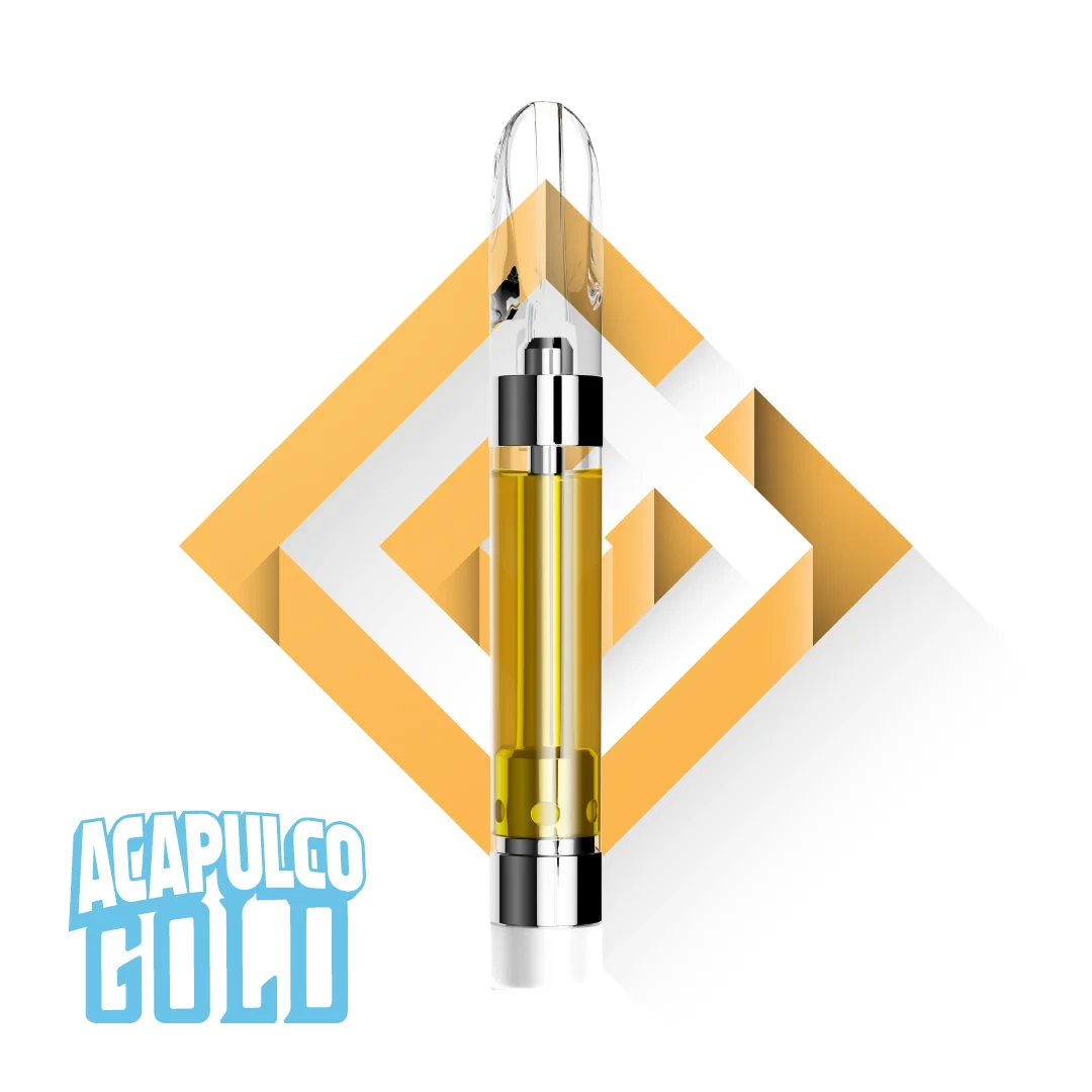 1g - Acapulco Gold - Crystal Clear - DOH Cartridge - 510 - Distillate - S