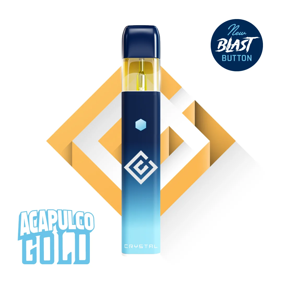 1g - Acapulco Gold - Crystal Clear - DOH Disposable - S