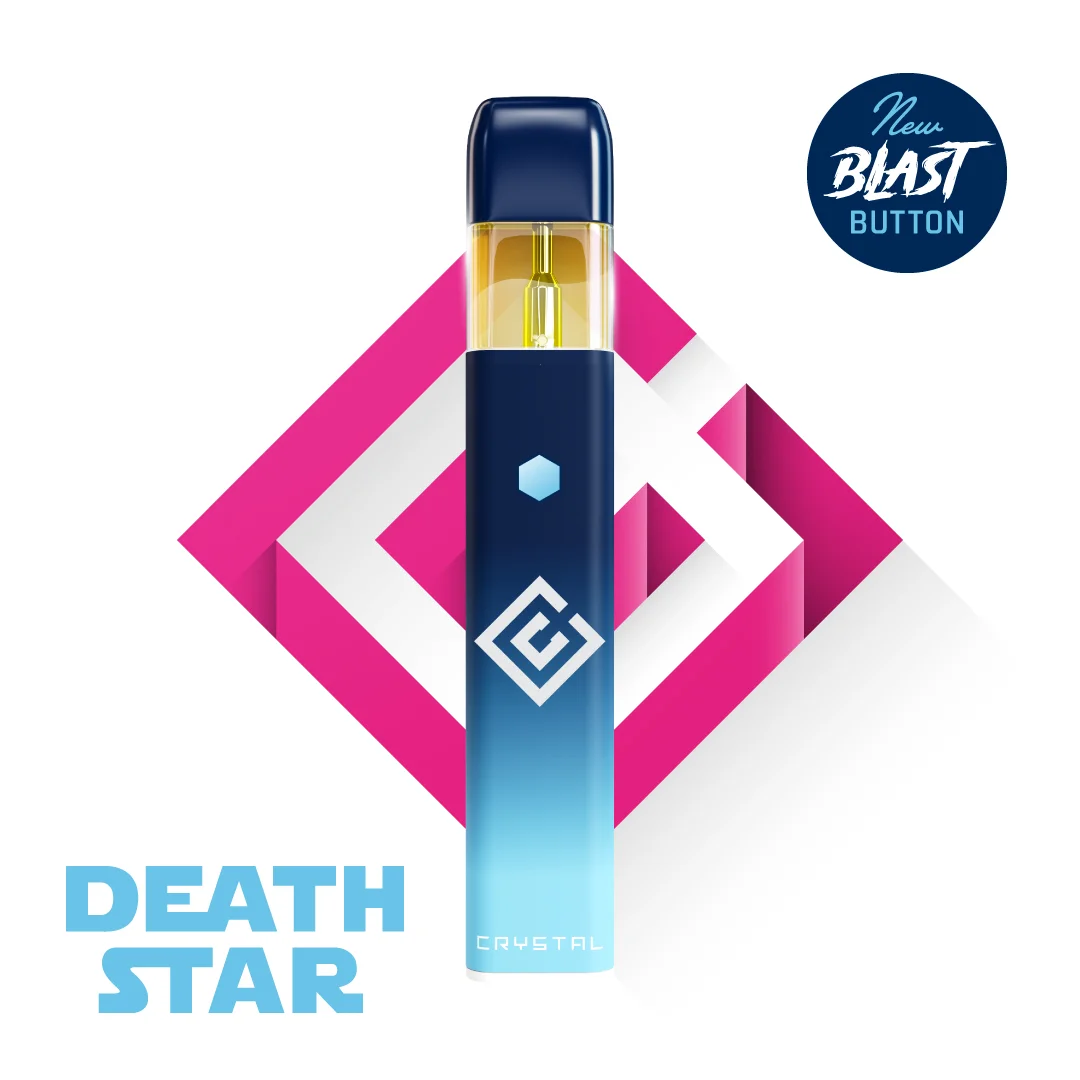 1g - Death Star - Crystal Clear - DOH Disposable - I