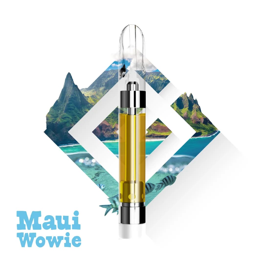1g - Maui Wowie - Crystal Clear - DOH Cartridge - S