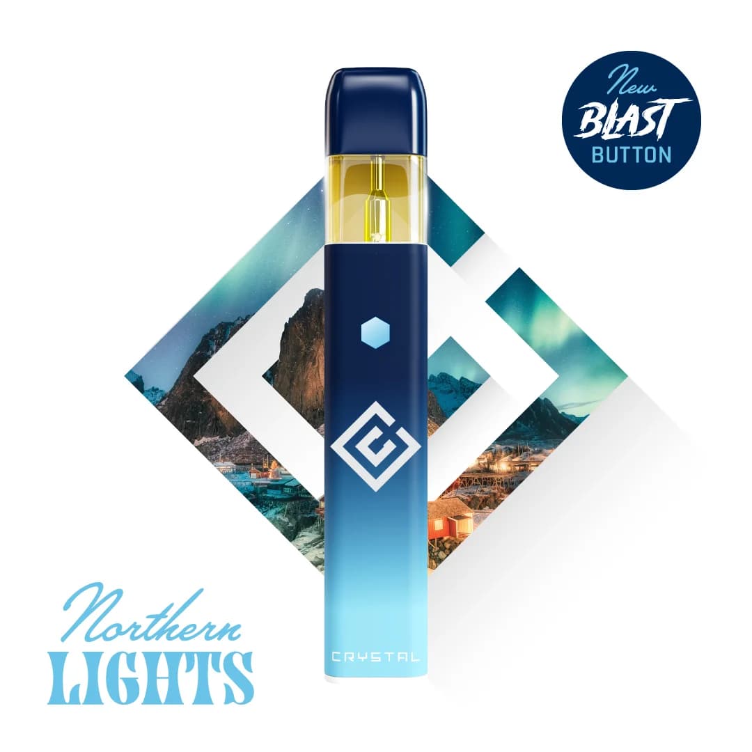 1g - Northern Lights - Crystal Clear - Doh Disposable - I