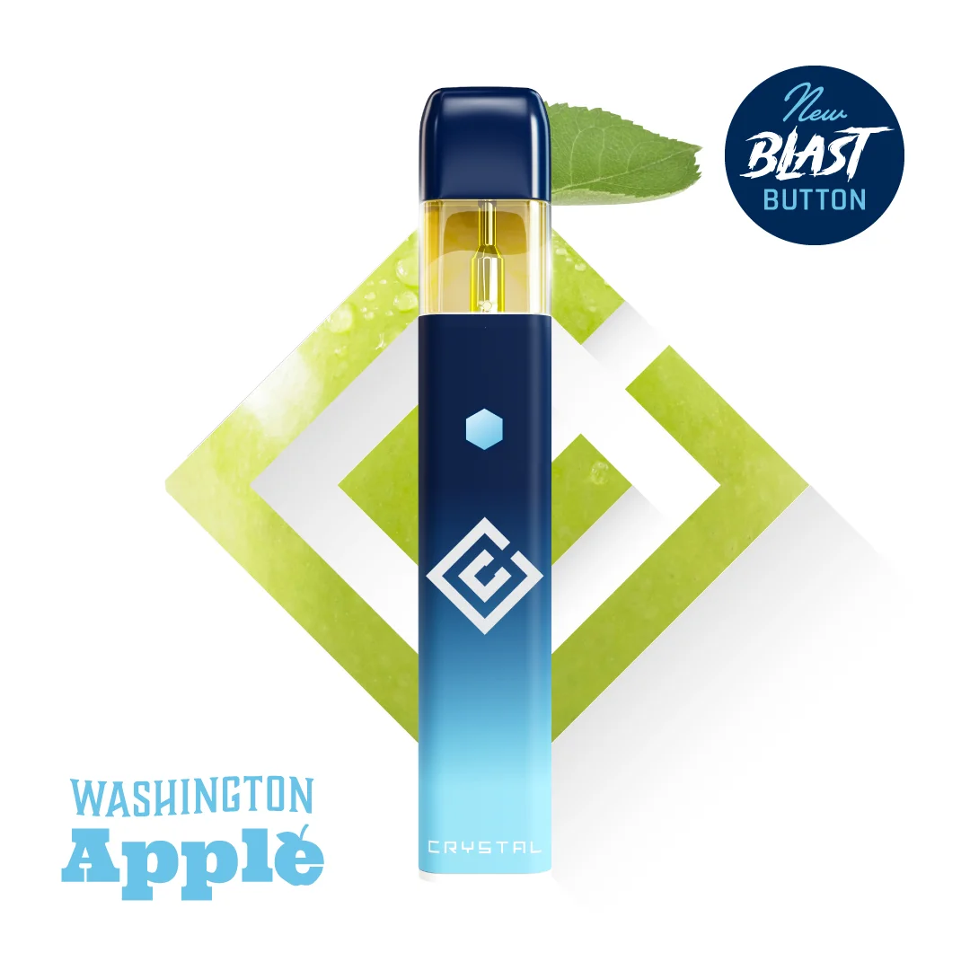 1g - Washington Apple - Crystal Clear - DOH Disposable - I