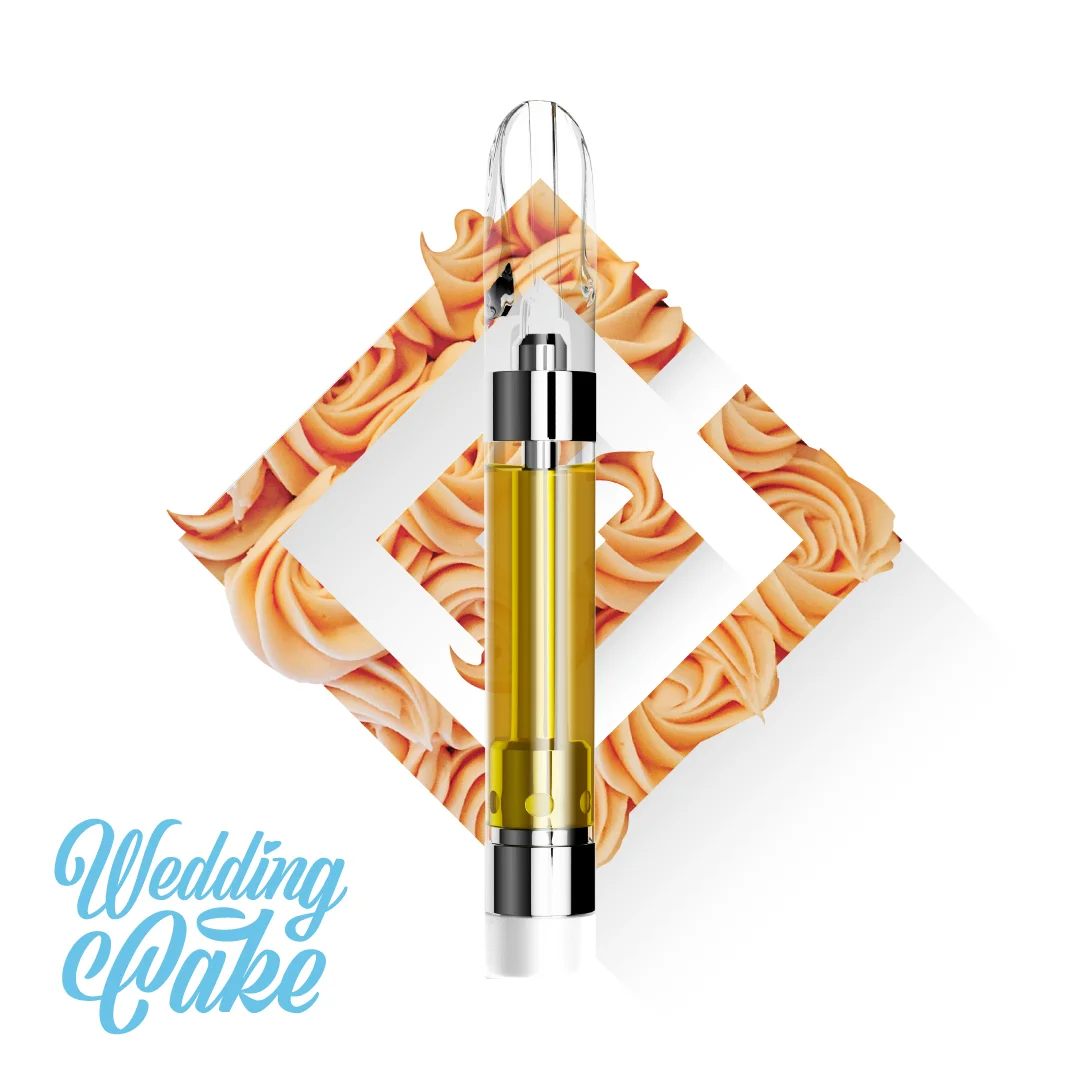 1g - Wedding Cake - Crystal Clear - DOH Cartridge - 510 - Distillate - I