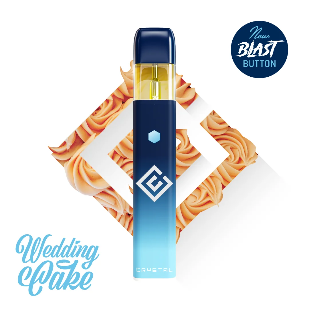 1g - Wedding Cake - Crystal Clear - DOH Disposable - I