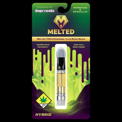 1g - Blue Dream - Melted - DOH Cartridge - 510 - H