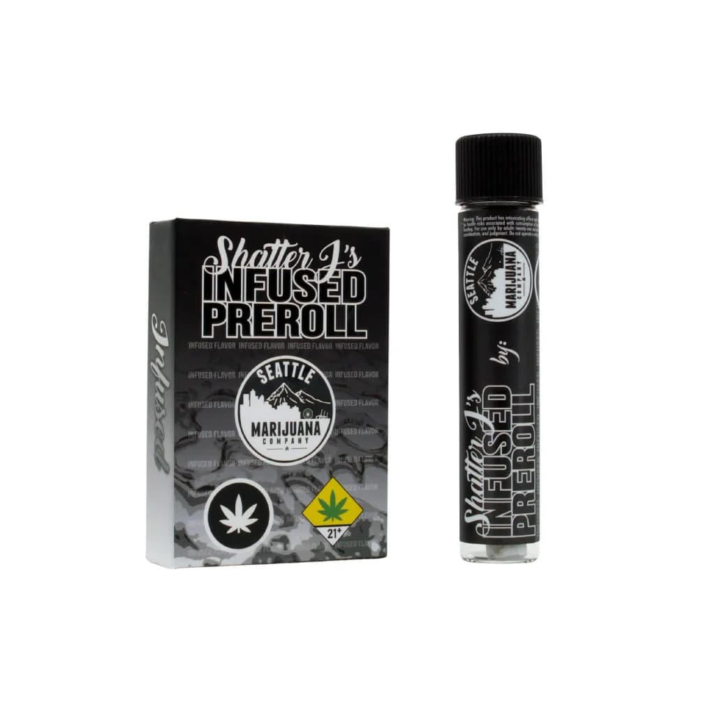 1g - Wedding Cake *Joint* - Seattle Marijuana Co - DOH Infused Preroll - I