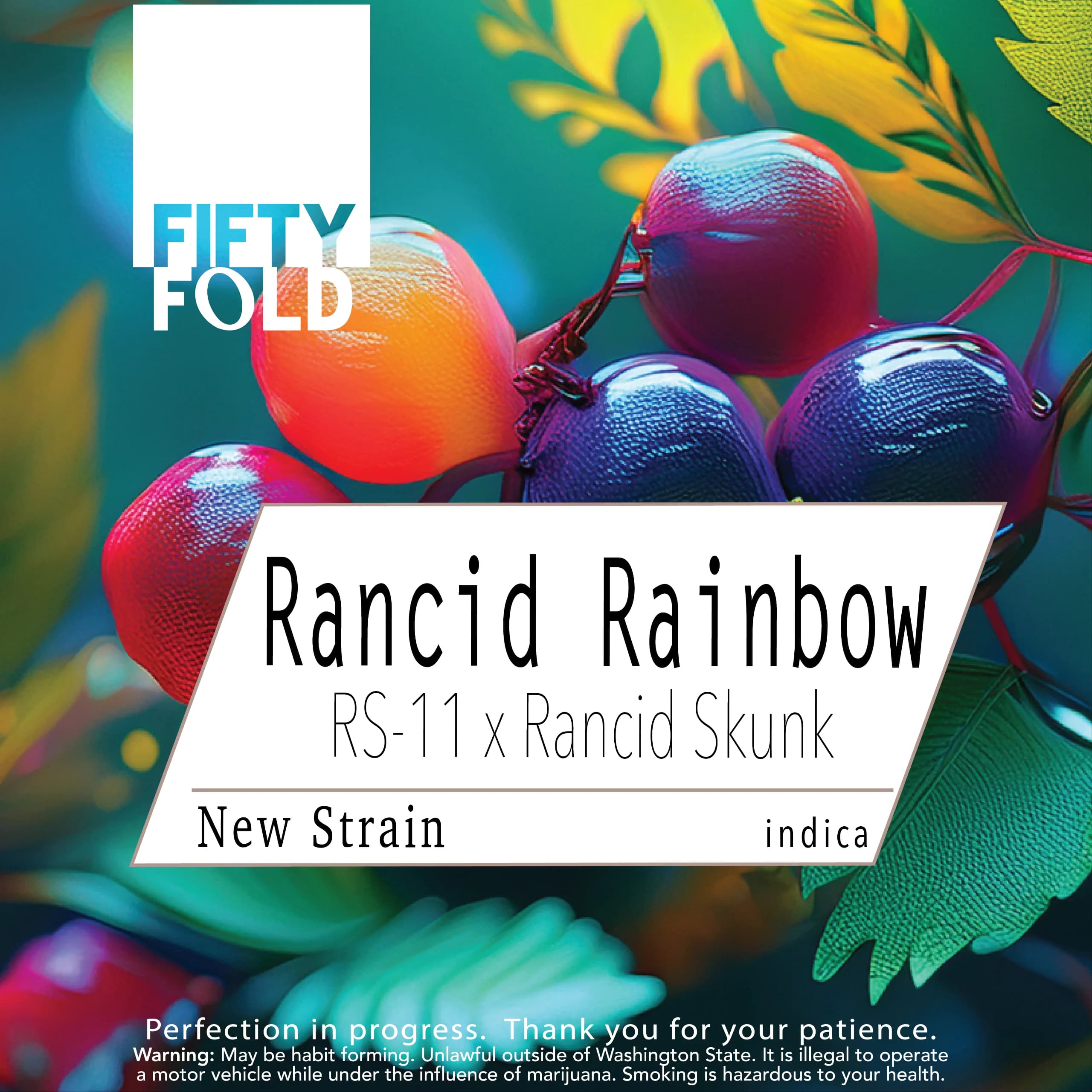 .75g - Rancid Rainbow - Snickerdoobie - DOH Infused Pre-Roll - I