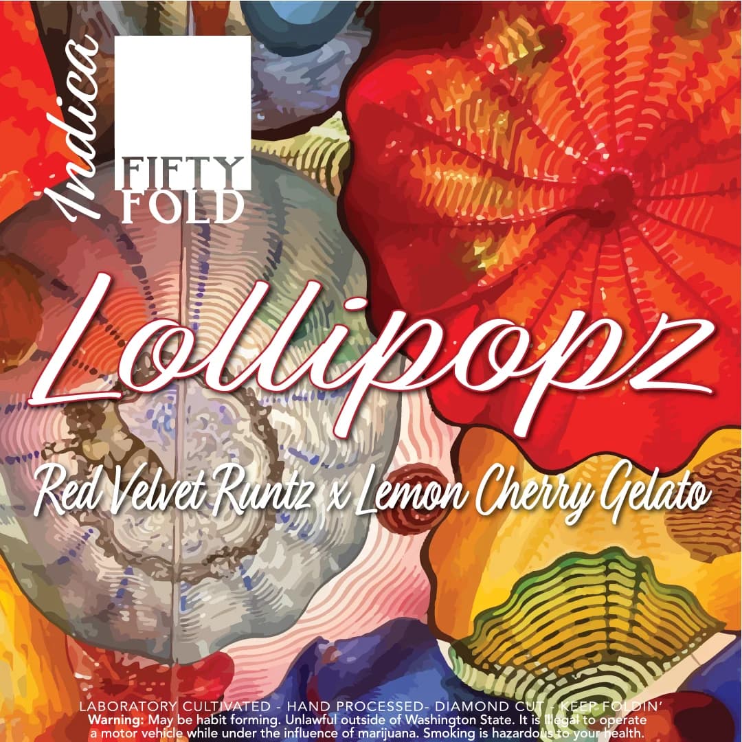 3.5g - Lollipopz - Fifty Fold - DOH Flower - I