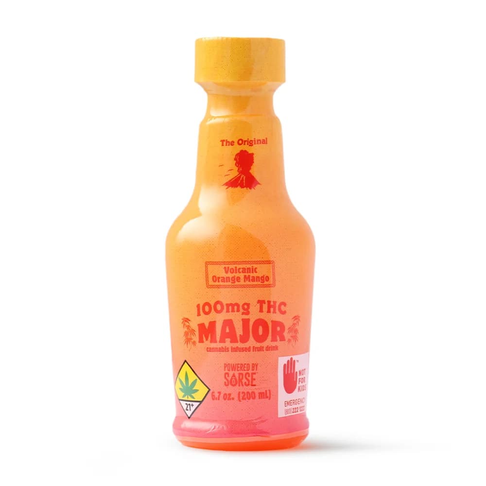 175mg - Orange Mango CBG Shot - Major - DOH Infused Drink - H