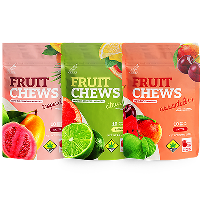 100mg - 10pk - Indica Mango - Chews - Edible
