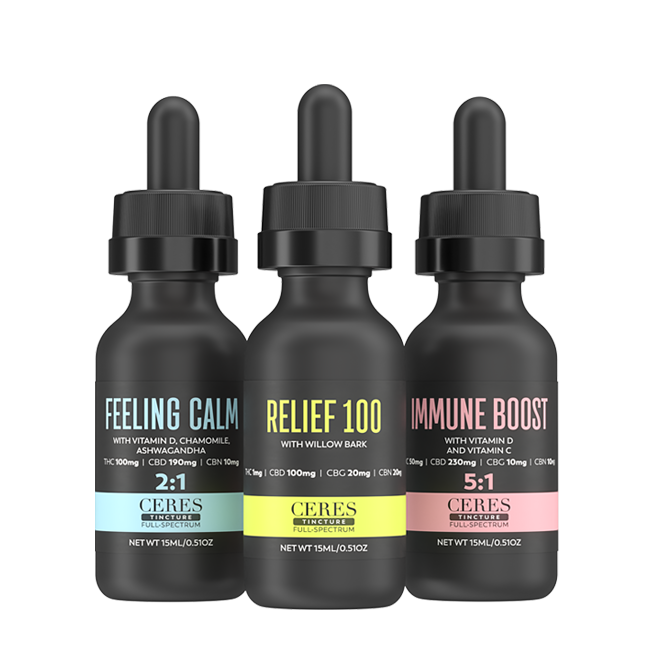 15ml - Relief - Ceres - Tincture - CBD