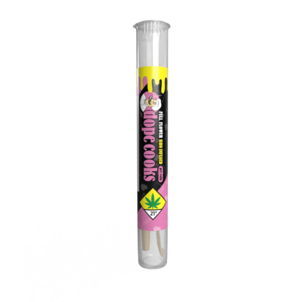 2pk - .5g - Area 41 - Dope Cooks - DOH Infused Preroll - THCa - H